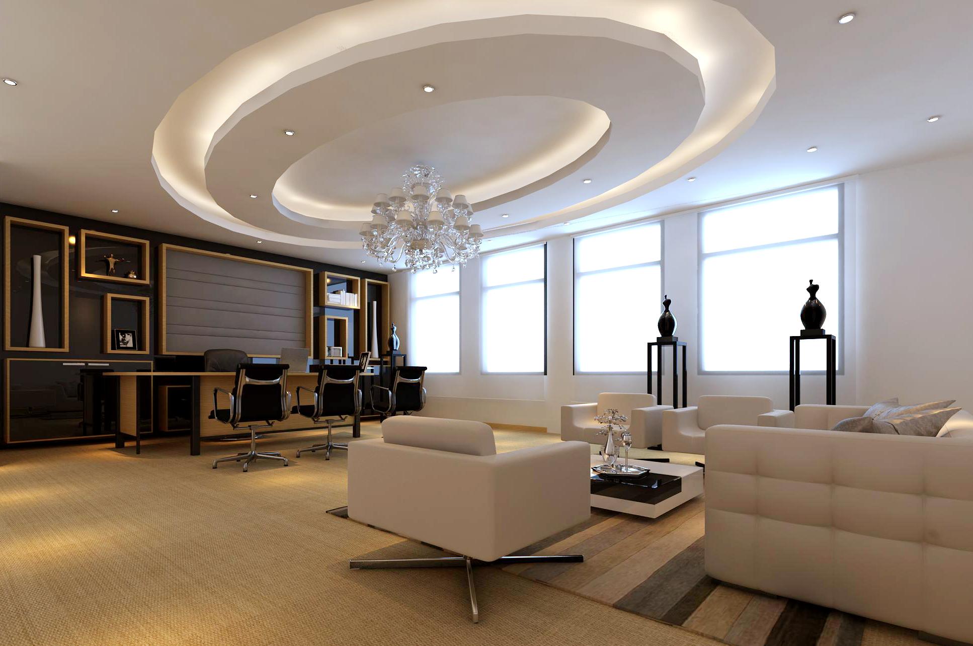 磐石智造|圓形吊頂裝修效果圖,圓形吊頂這樣裝_時尚_網(wǎng)